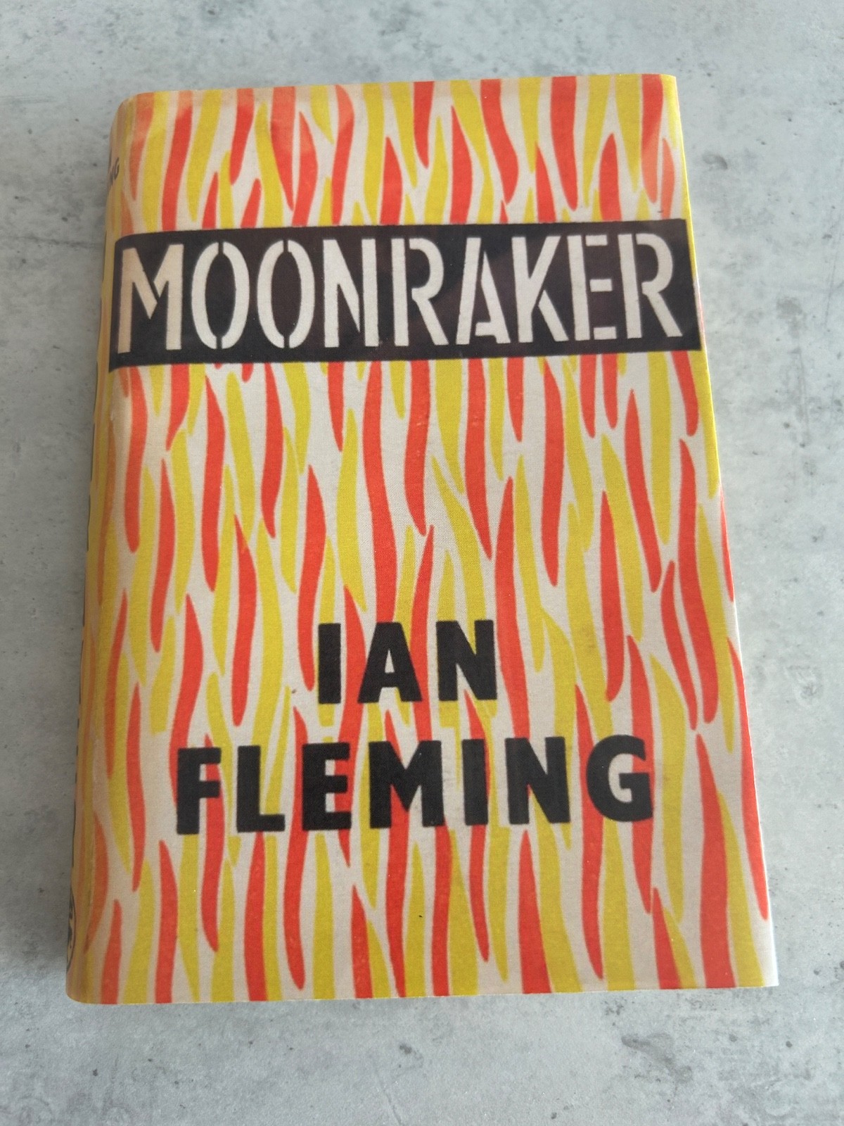 MOONRAKER First EDITION 1st/3rd print 1958 Jonathan CAPE Ian Fleming James Bond