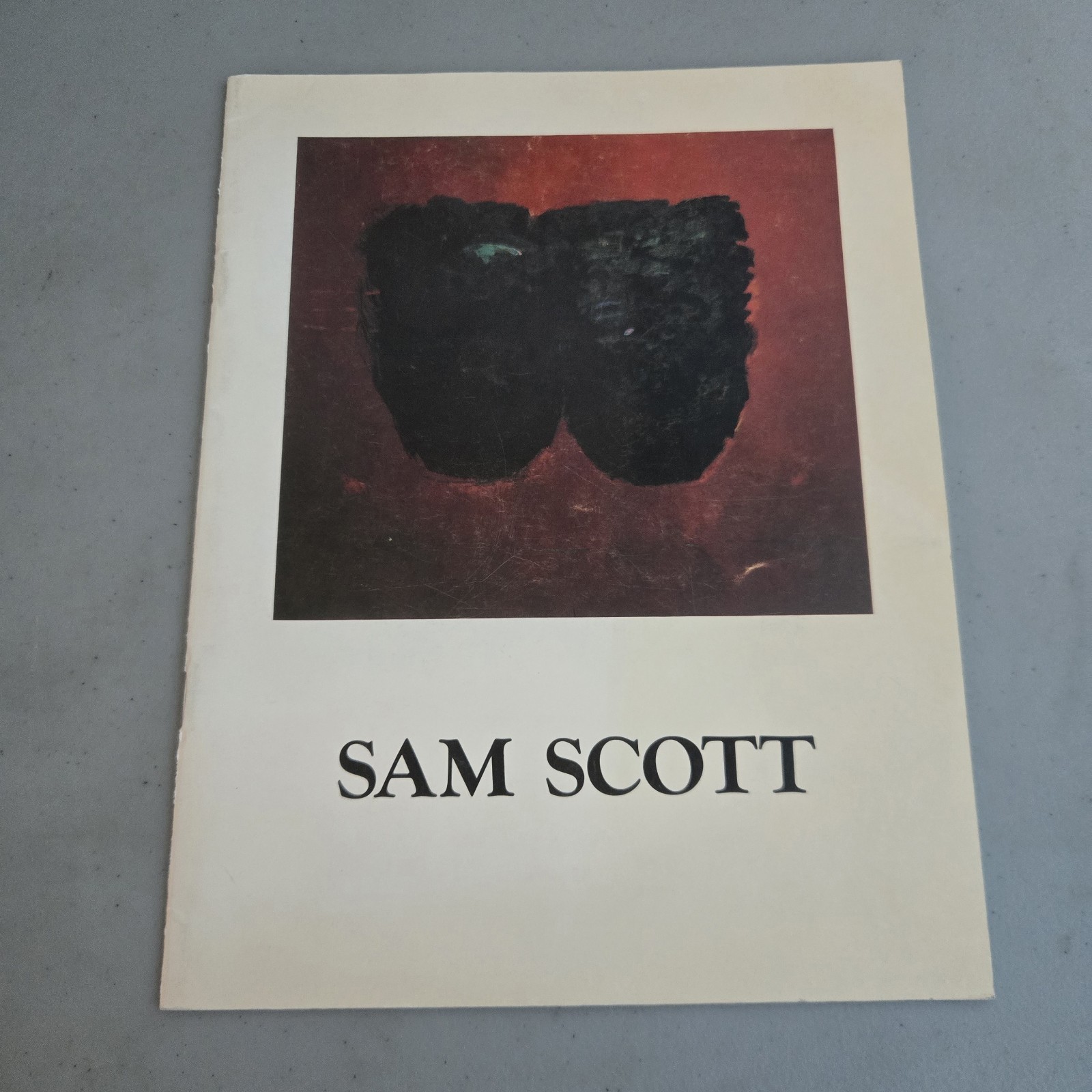 Vintage Sam Scott Scottsdale Exhibition Art Catalog Abstract Expressionism