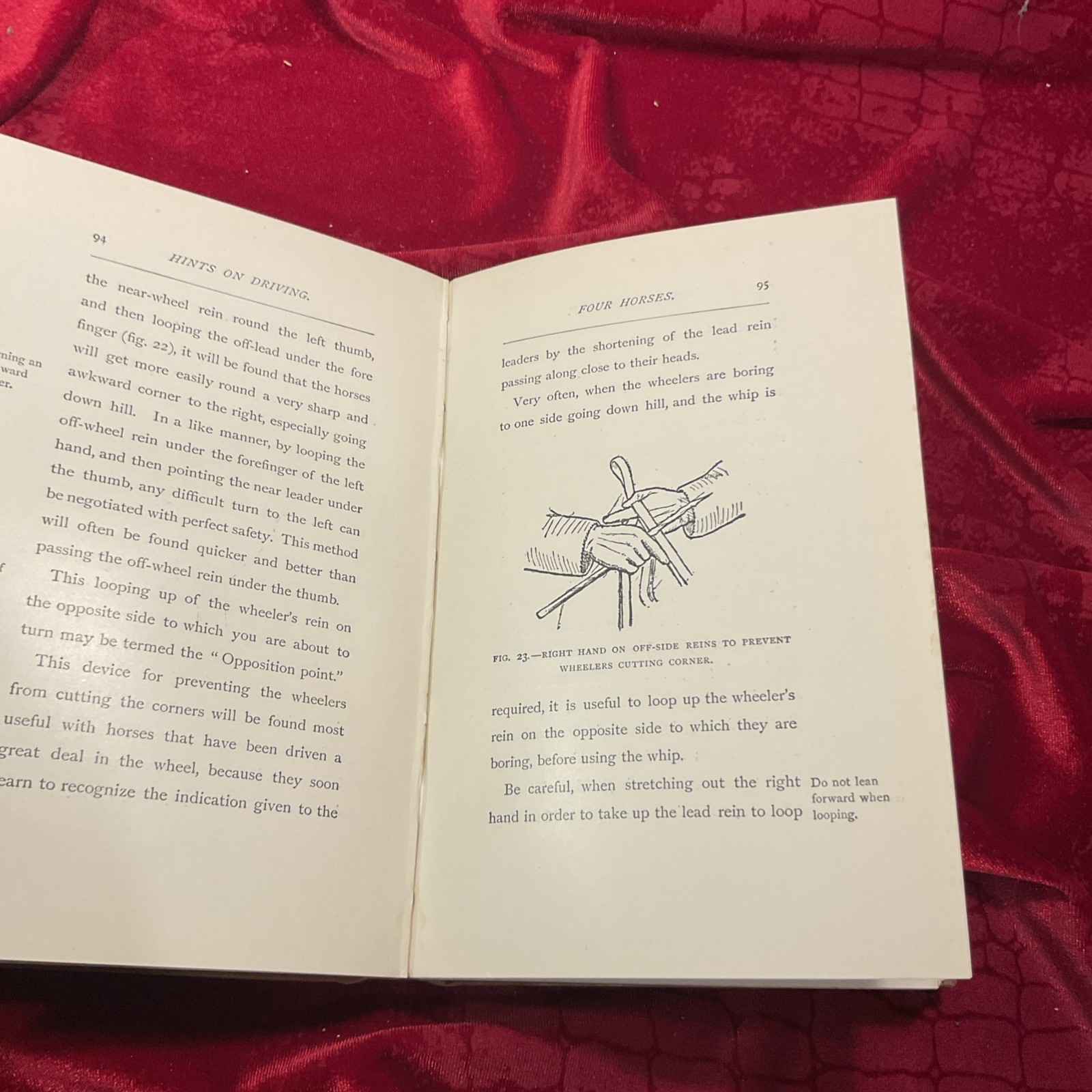 Hints on Driving; by Captain C. Morley Knight – 1911- G Bell, Carrige Driving, I
