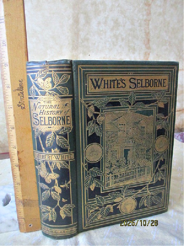 The NATURAL HISTORY & ANTIQUITIES of SELBORNE, 1875, Gilbert WHITE, Illustrated
