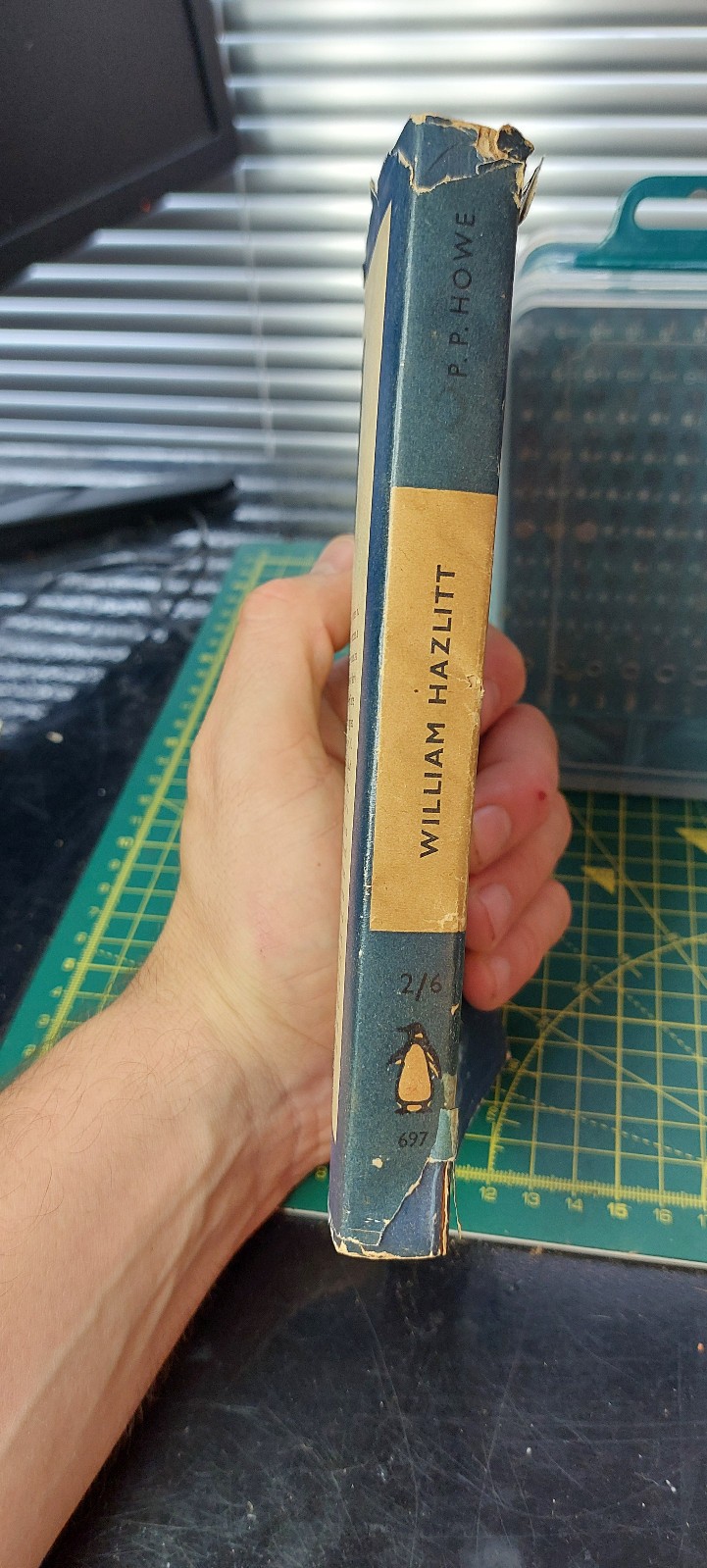 Penguin Paperback Blue #697 William Hazlitt TRUE 1ST EDITION/1ST IMP Dust Jacket