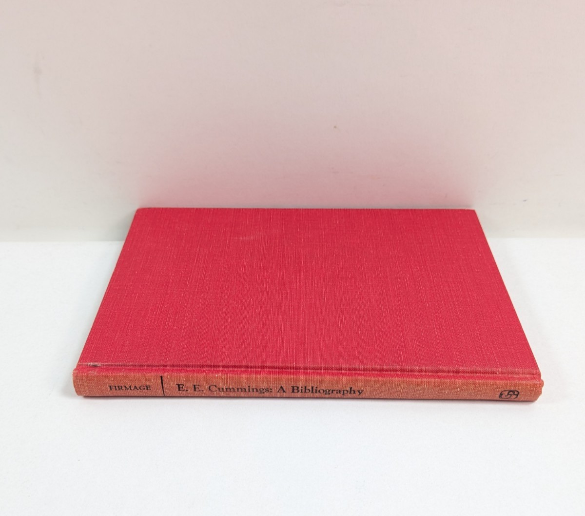 E.E. Cummings A Bibliography by George J. Firmage 1974 Hardcover Greenwood