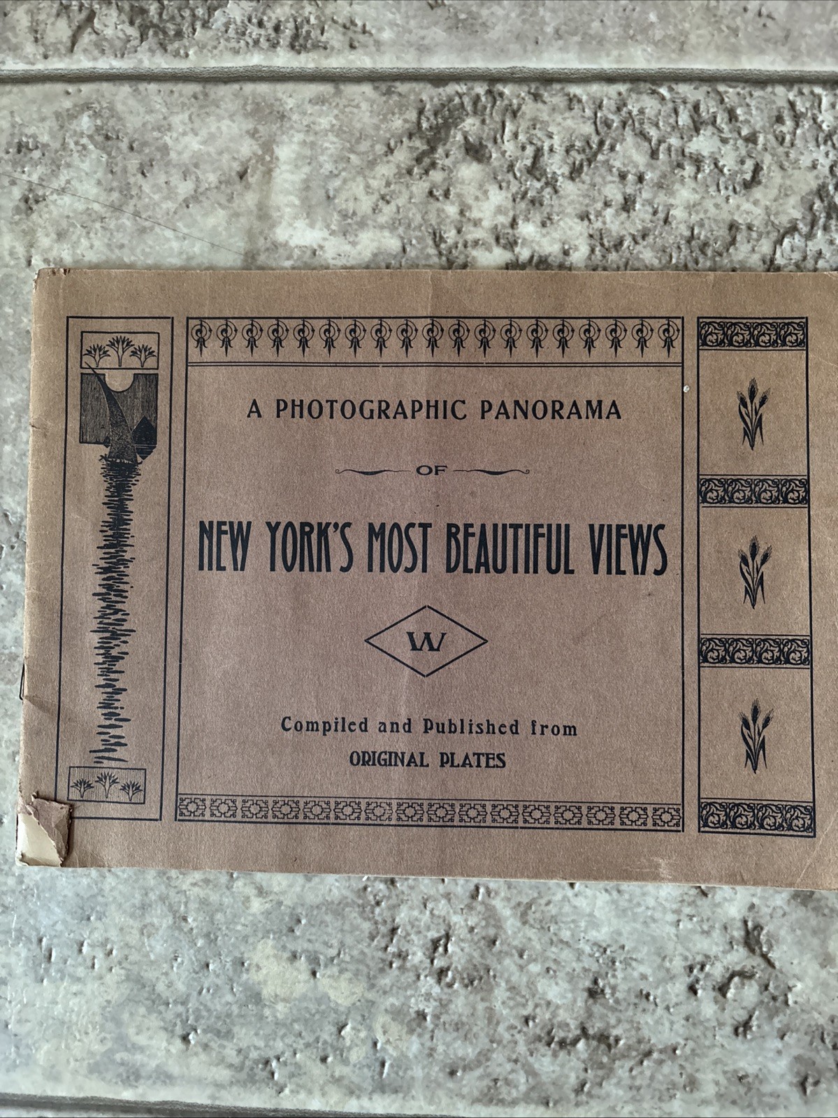 Photographic Panorama New York’s Most Beautiful Views NYC USA c1930-40’s