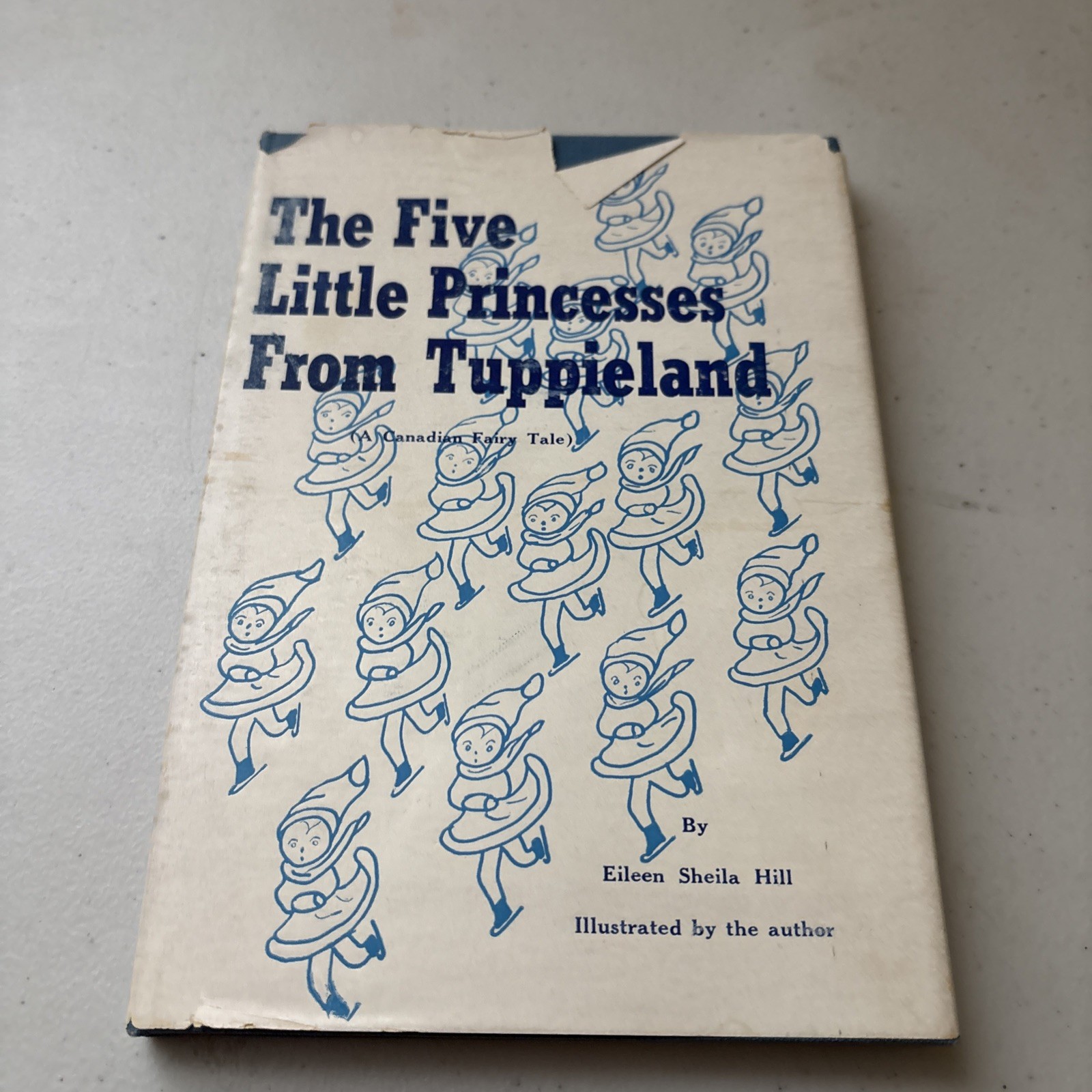 Five Little Princesses from Tuppieland Signed! Eileen Hill Canadian Fairy Tale