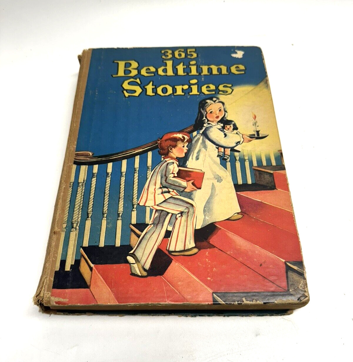 VINTAGE „RARE“ 365 Bedtime Stories Book By Viola Ruth Lowe 1937 Whitman Pub Co