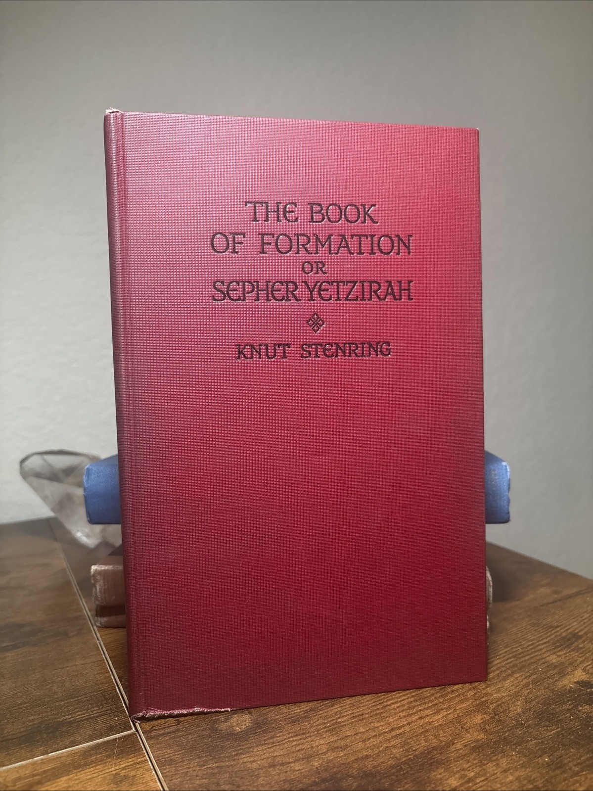 1923 The book Of Formation Sepher Yetzirah – Stenring Arthur Waite Occult SCARCE