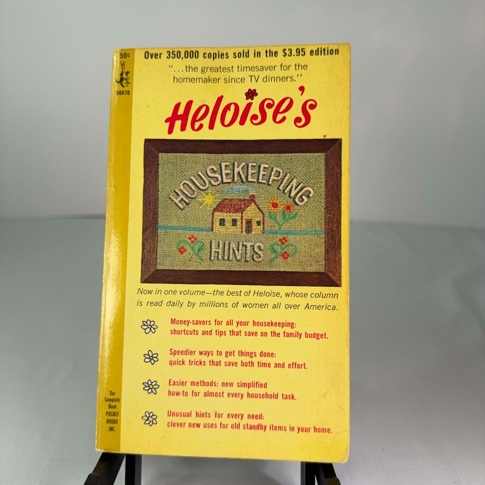 Heloise Housekeeping Hints 1965 Vintage Paperback Cleaning Tips Book