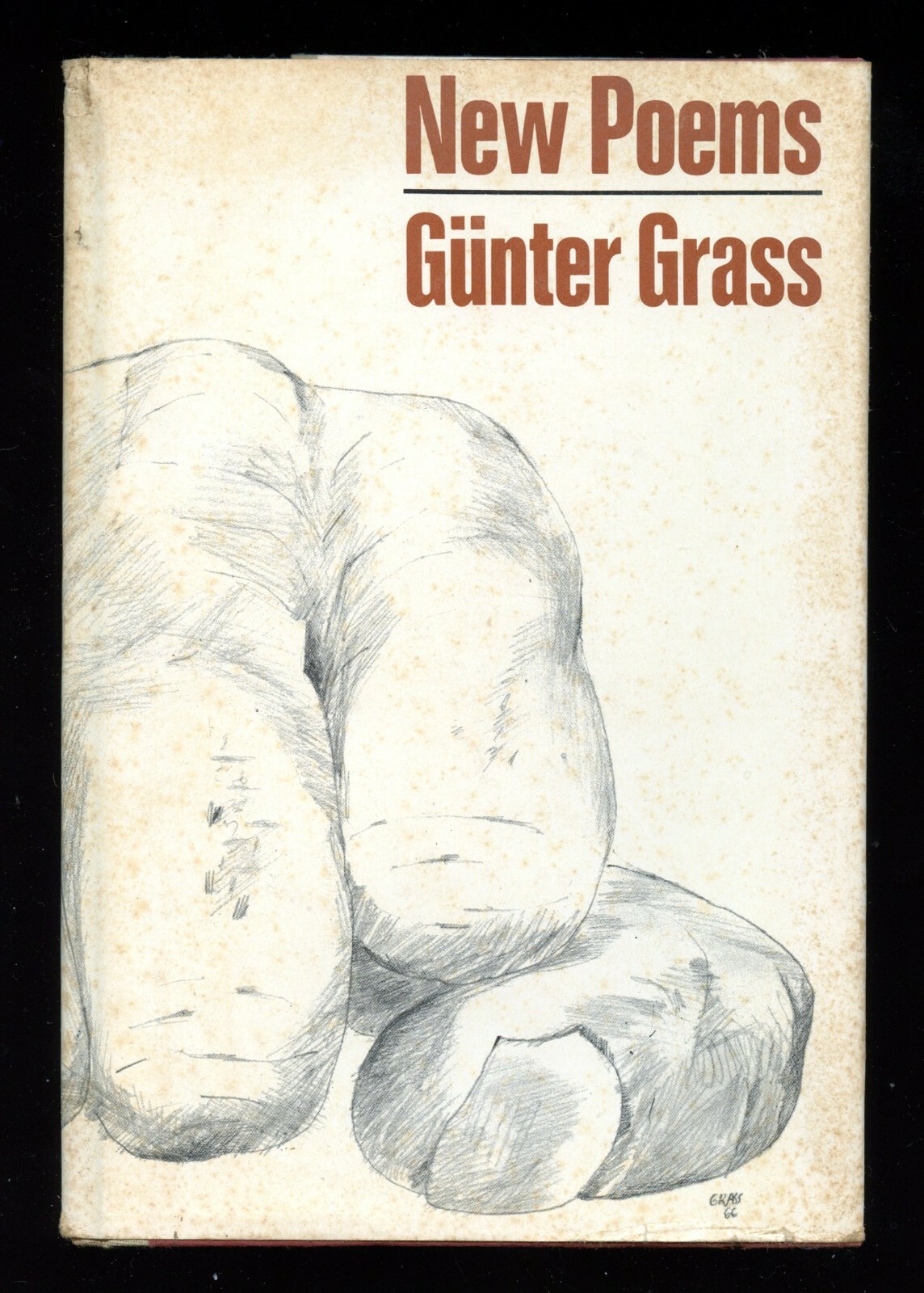 New Poems by GUNTER GRASS 1968 1st Edition w/ Dustjacket, Excellent Condition
