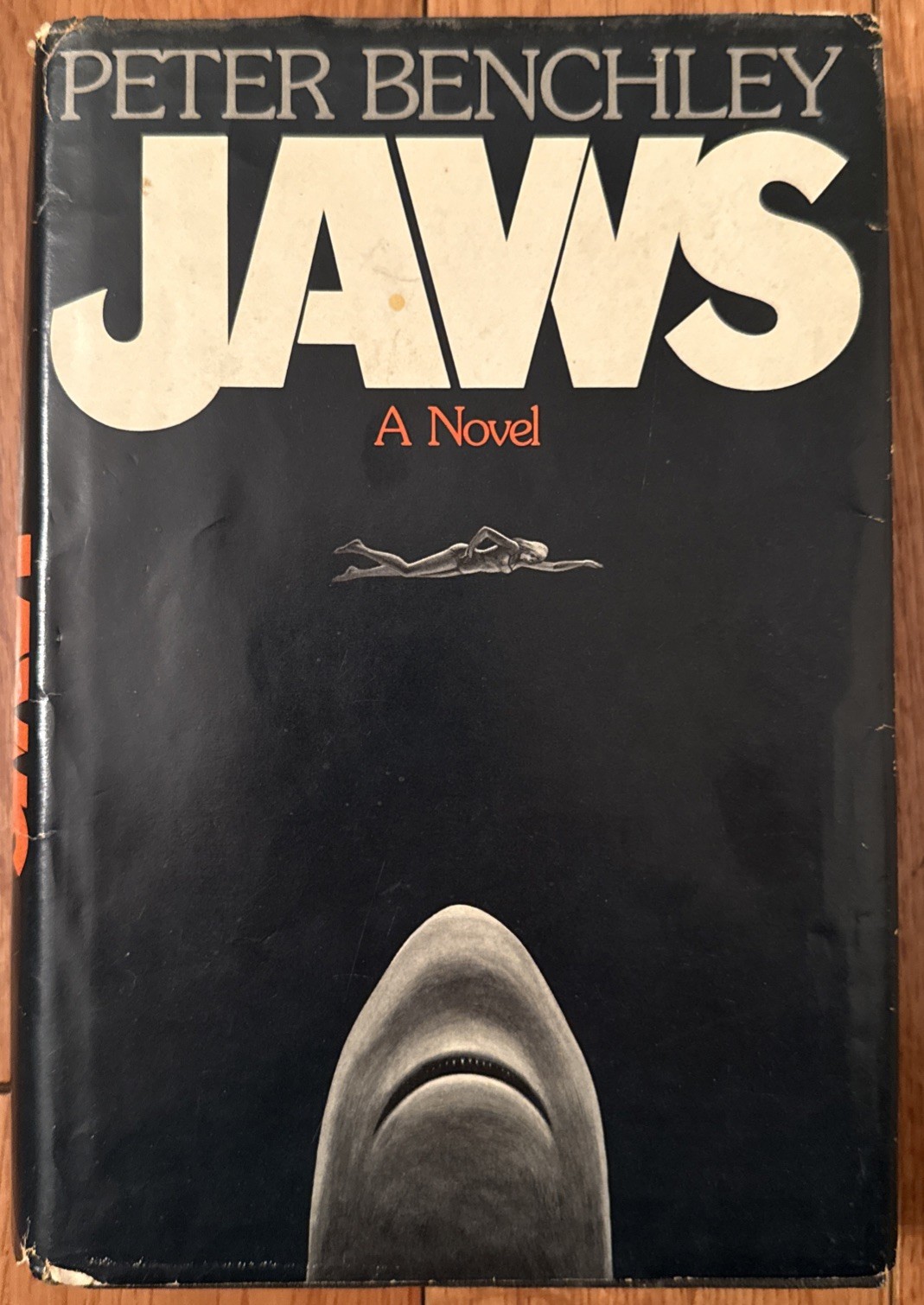 JAWS by Peter Benchley 1974 First Edition HC/DJ P31 SIGNED!