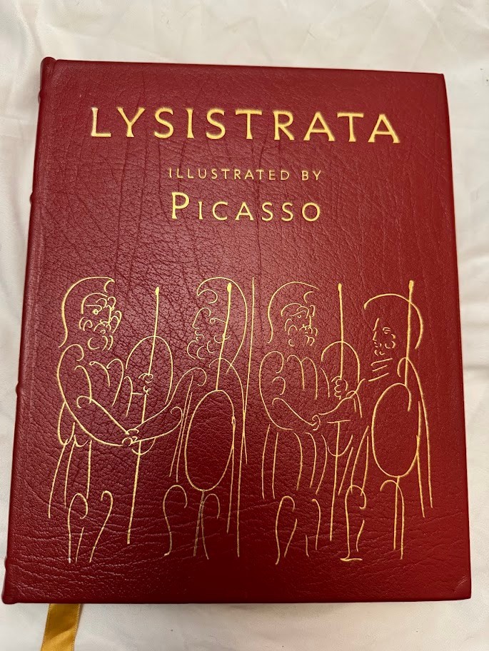 Easton Press Lysistrata Pablo Picasso Leather Collectors Famous Edition 1983