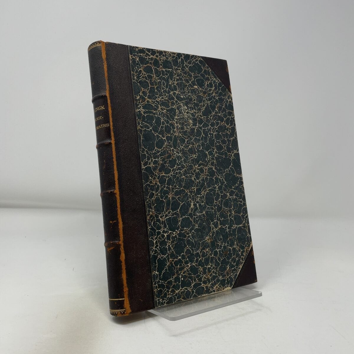 Sanskrit-Chrestomathie by Otto Bohtlingk HC First Thus Very Good 1877