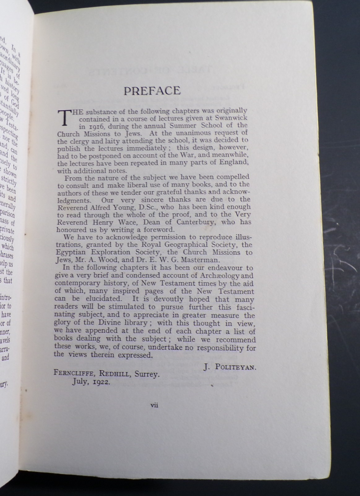 Rare 1922 1st ed New Testament Archeology Discoveries From the Nile to the Tiber