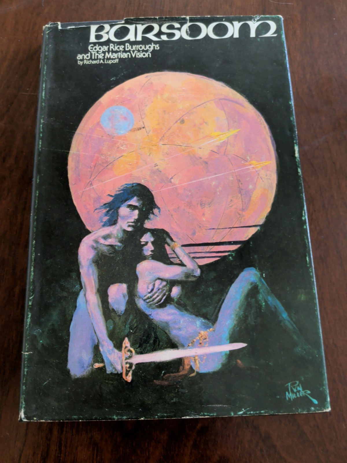 Barsoom: Edgar Rice Burroughs and the Martian Vision by Richard A. Lupoff SIGNED