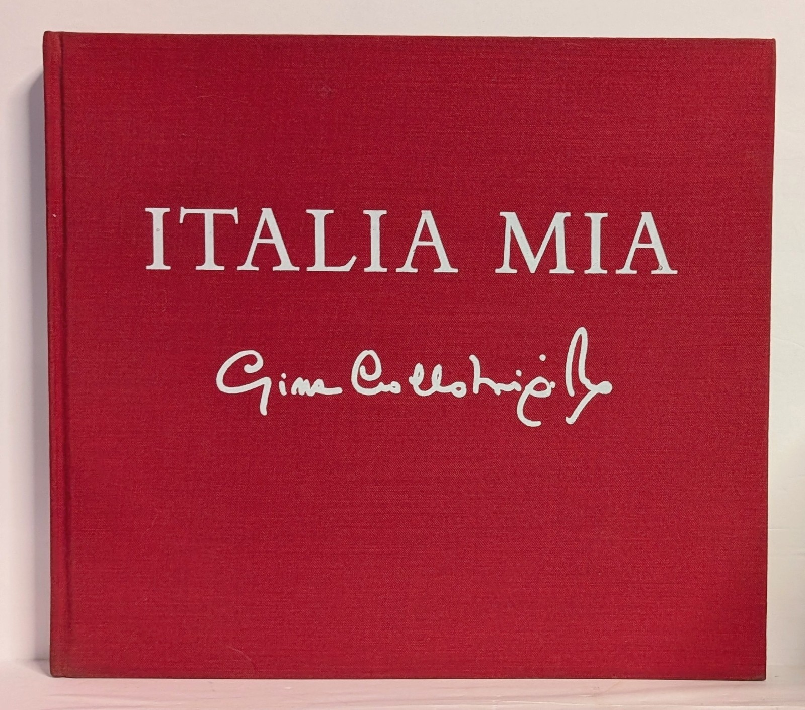 ITALIA MIA Photographs of Italy by GINA LOLLOBRIGIDA 1972 Photography Art