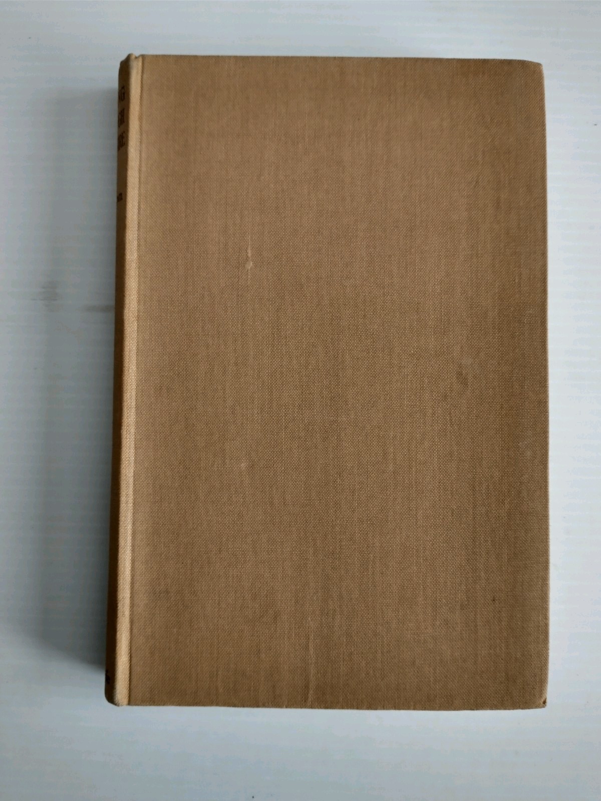 Striding Through Yorkshire -Alfred J.Brown Vintage Used Hardback Book 1943