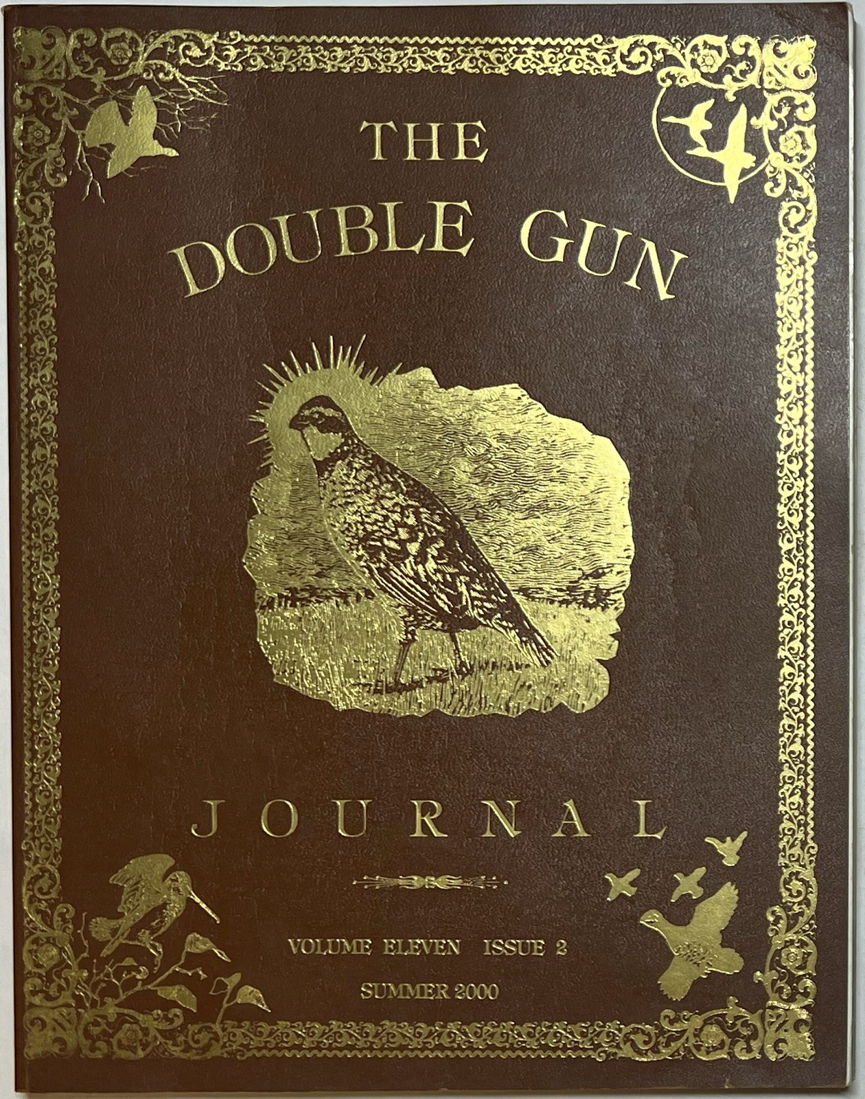 2000 DOUBLE GUN JOURNAL SUMMER VOLUME 11 ISSUE 2 ILLUSTRATED SHOTGUNS HUNTING