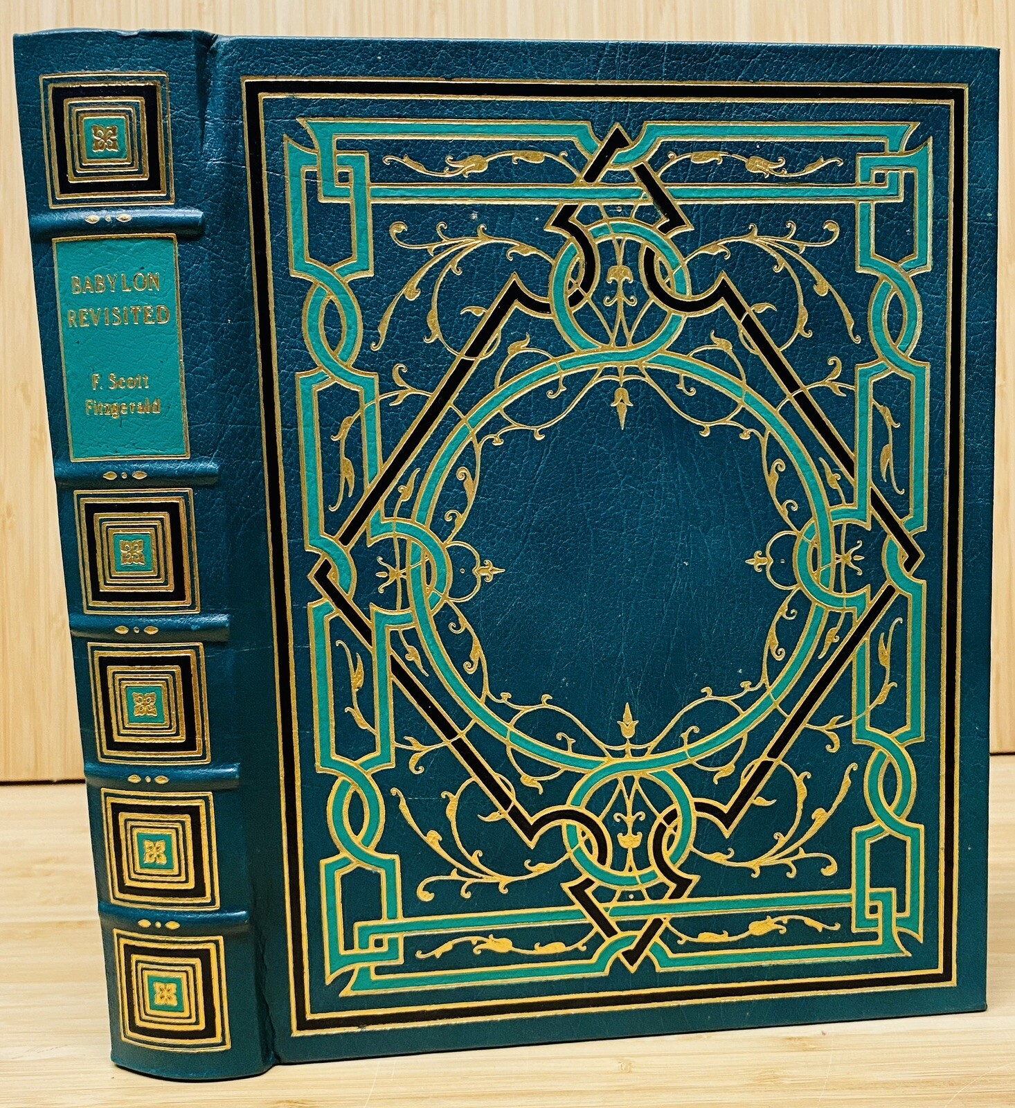 „BABYLON REVISITED“ by F. Scott Fitzgerald Easton Press Leather 1991 24k Gilt
