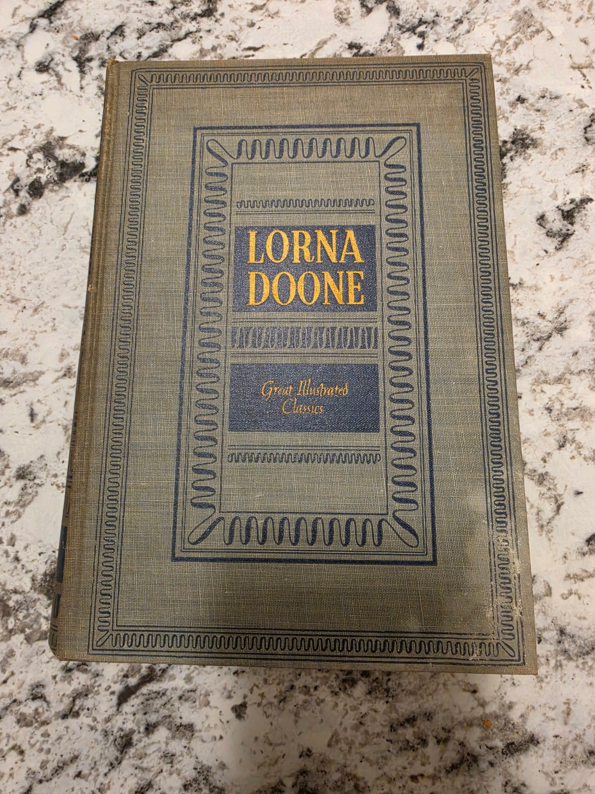 Lorna Doone RD Blackmoore Great Illustrated Classics 1943 HC Book