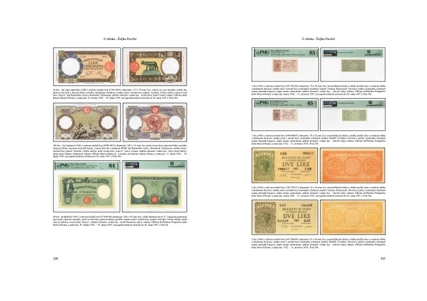 BOOK OF BANKNOTES OF EX YUGOSLAVIA (1918-2003) AND CROATIA (1991-2022)
