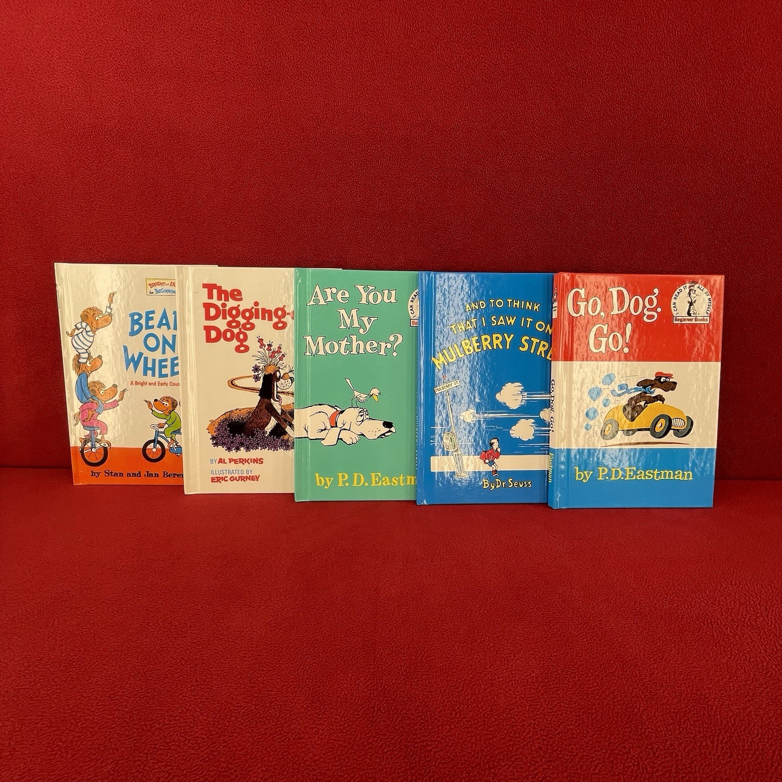 Vintage Dr. Seuss Children’s Hardcover Beginner Books Lot Of 5