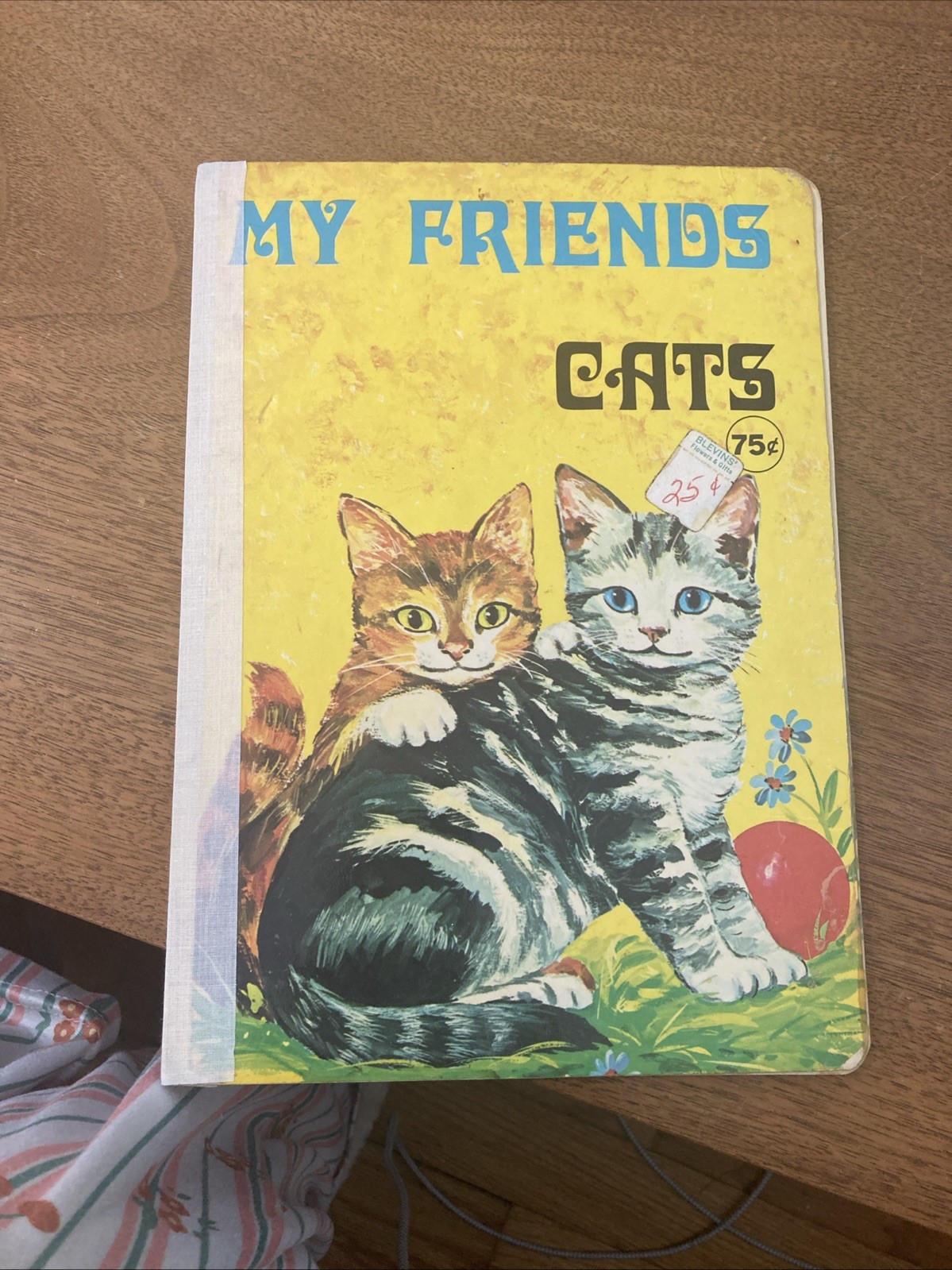 My Friends: Cats Treasure Hour Large Vintage Children’s Board Book 1976