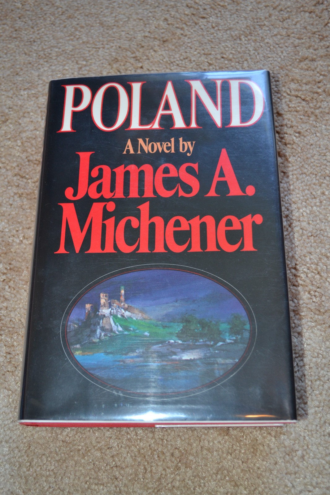 SIGNED JAMES MICHENER, POLAND, 1983, 1/1, VF