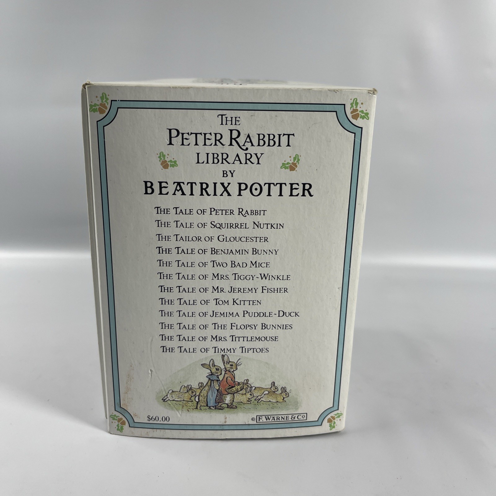 The Peter Rabbit Library by Beatrix Potter 12 Books Boxed Set 1988 illustrated