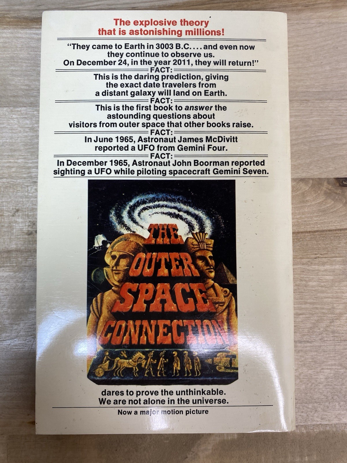 The Outer Space Connection Alan and Sally Landsburg 1975 Bantam Books Paperback