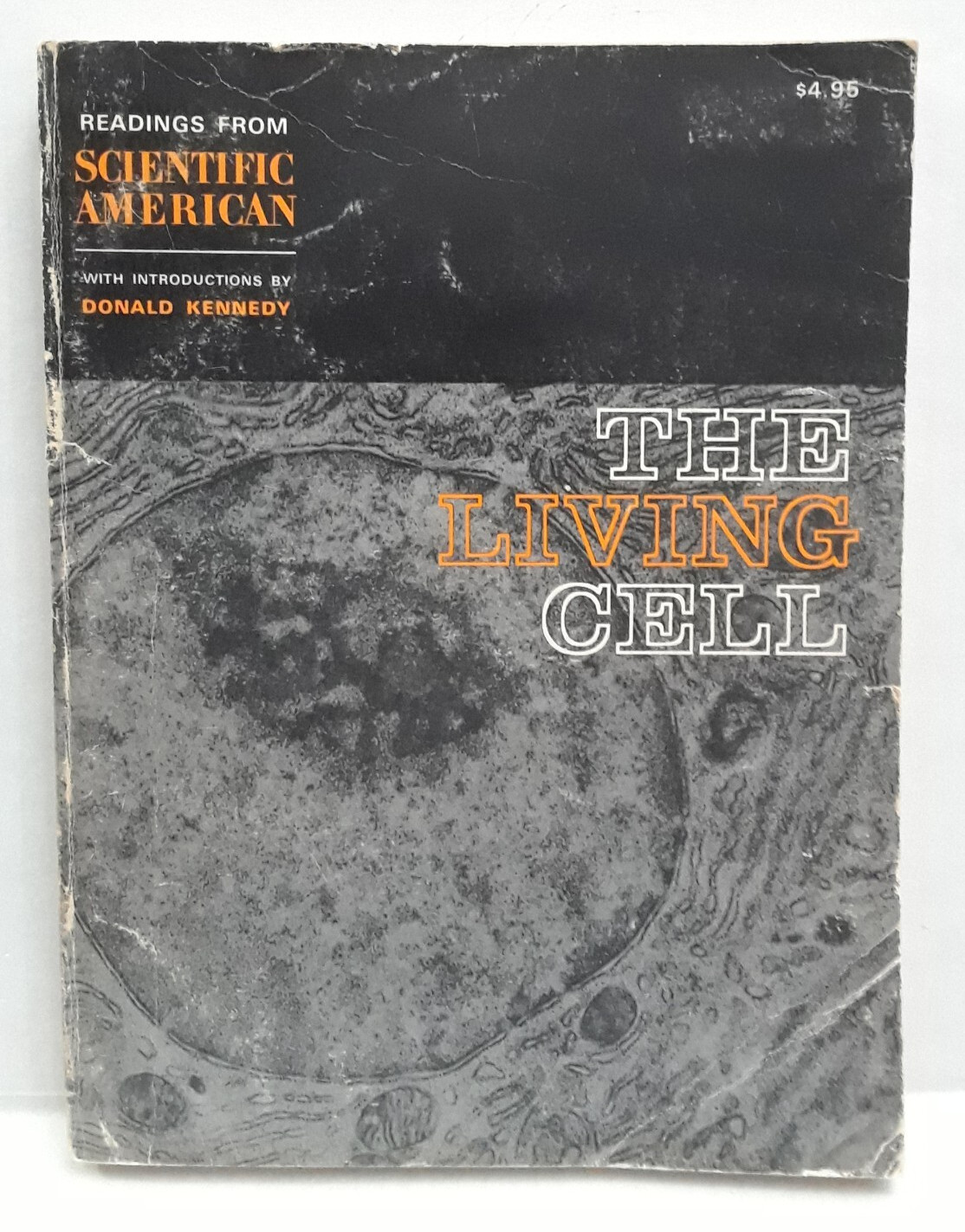 THE LIVING CELL Readings from Scientific American By Kennedy, Donald 1965 PB
