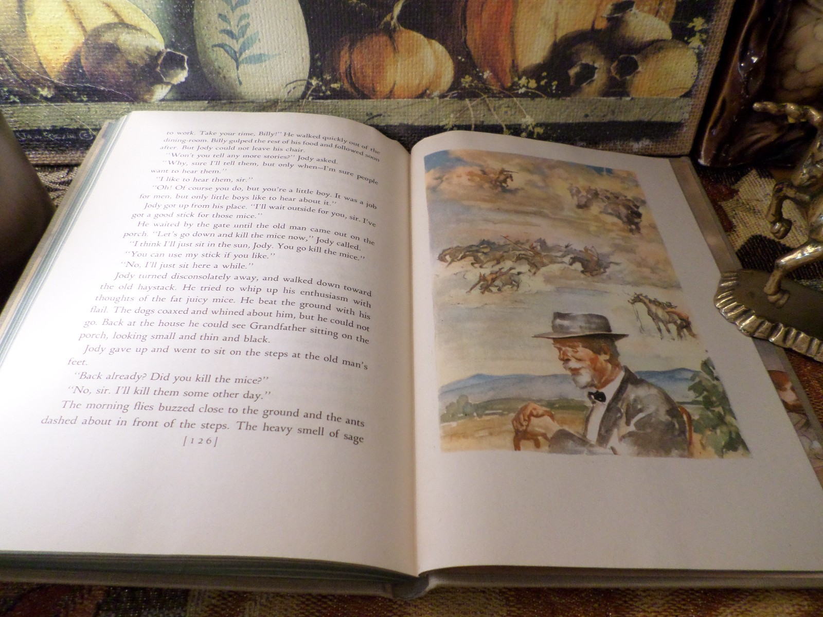 The Red Pony 1945 John Steinbeck FIRST EDITION Vintage Hardcover /w Slipcase