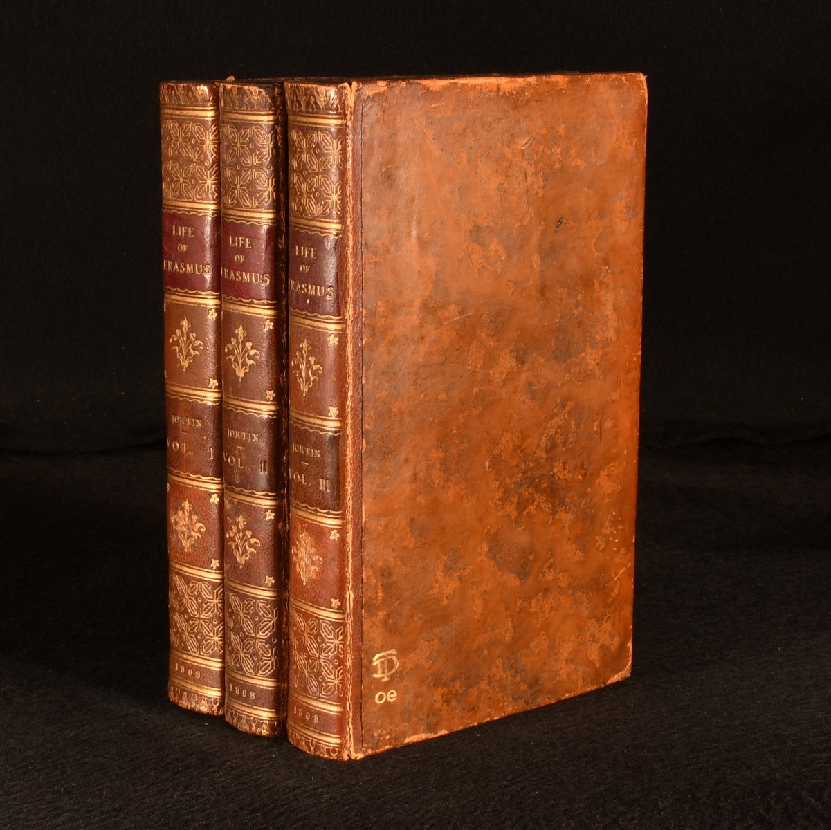 1808 3vol The Life of Erasmus by the Late Reverend John Jortin First Edition …