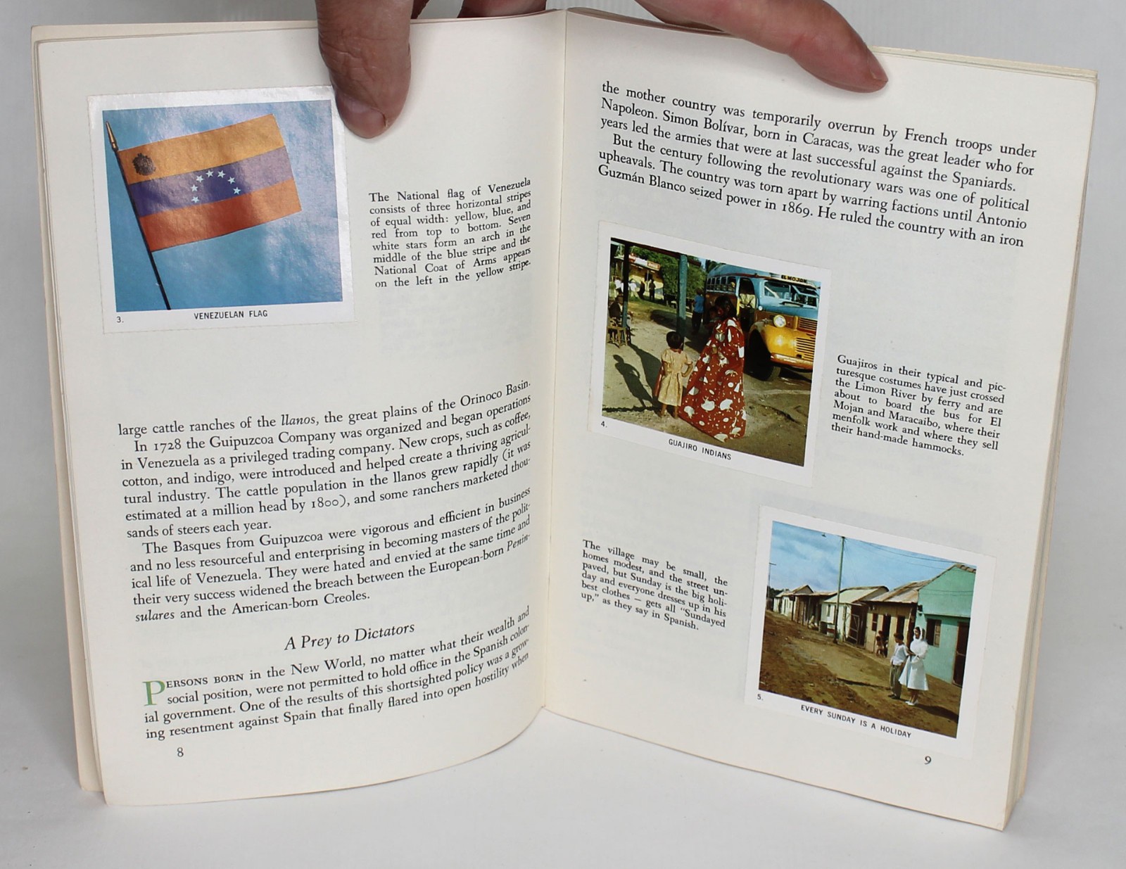 AMERICAN GEOGRAPHICAL SOCIETY Around The World Program 5 Books Burma Bahamas