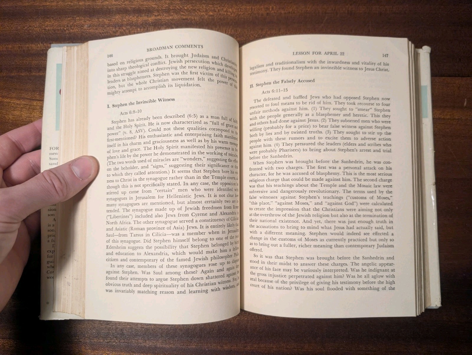 Broadman Comments 1956 – E.F. Haight – Very Good Hardcover