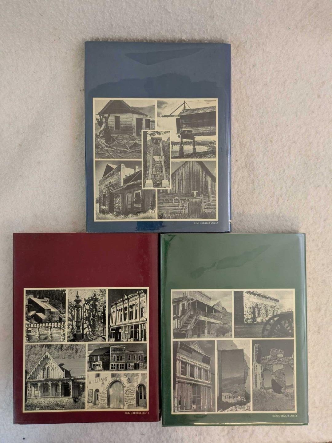 Lot of 3 Lambert Florin GHOST TOWNS OF THE ROCKIES, PACIFIC FRONTIER & SOUTHWEST