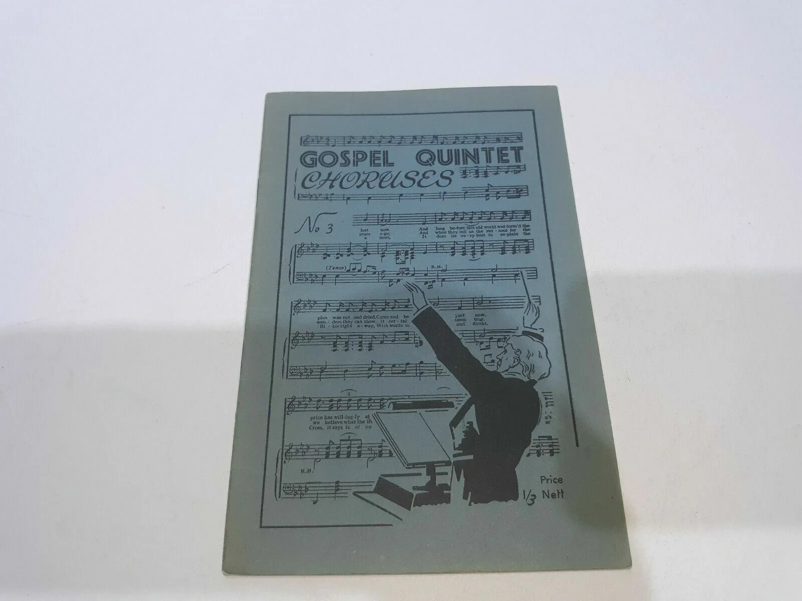 GOSPEL QUINTET CHORUSES NO 3 SONGBOOK -WORDS & MUSIC