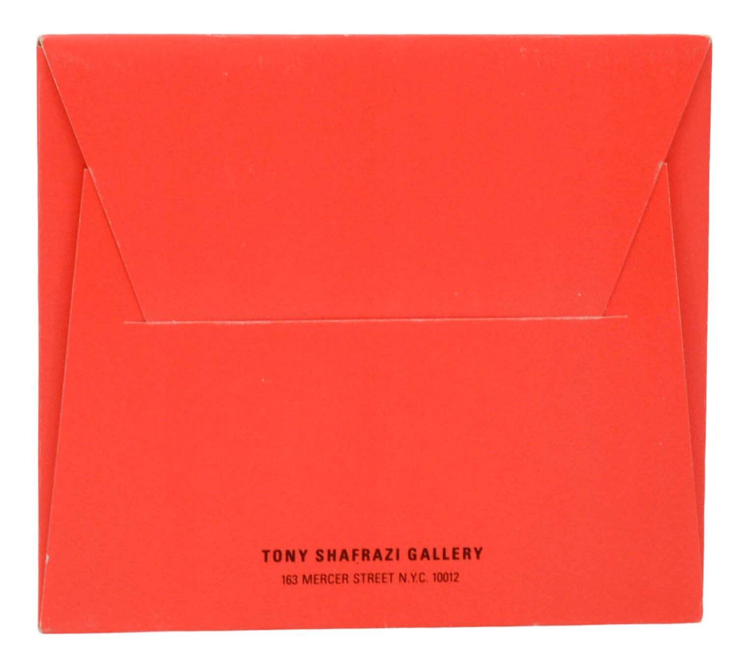 The Fertility Suite ~ KEITH HARING ~ Promo Cards ~ Tony Shafrazi Gallery 1983