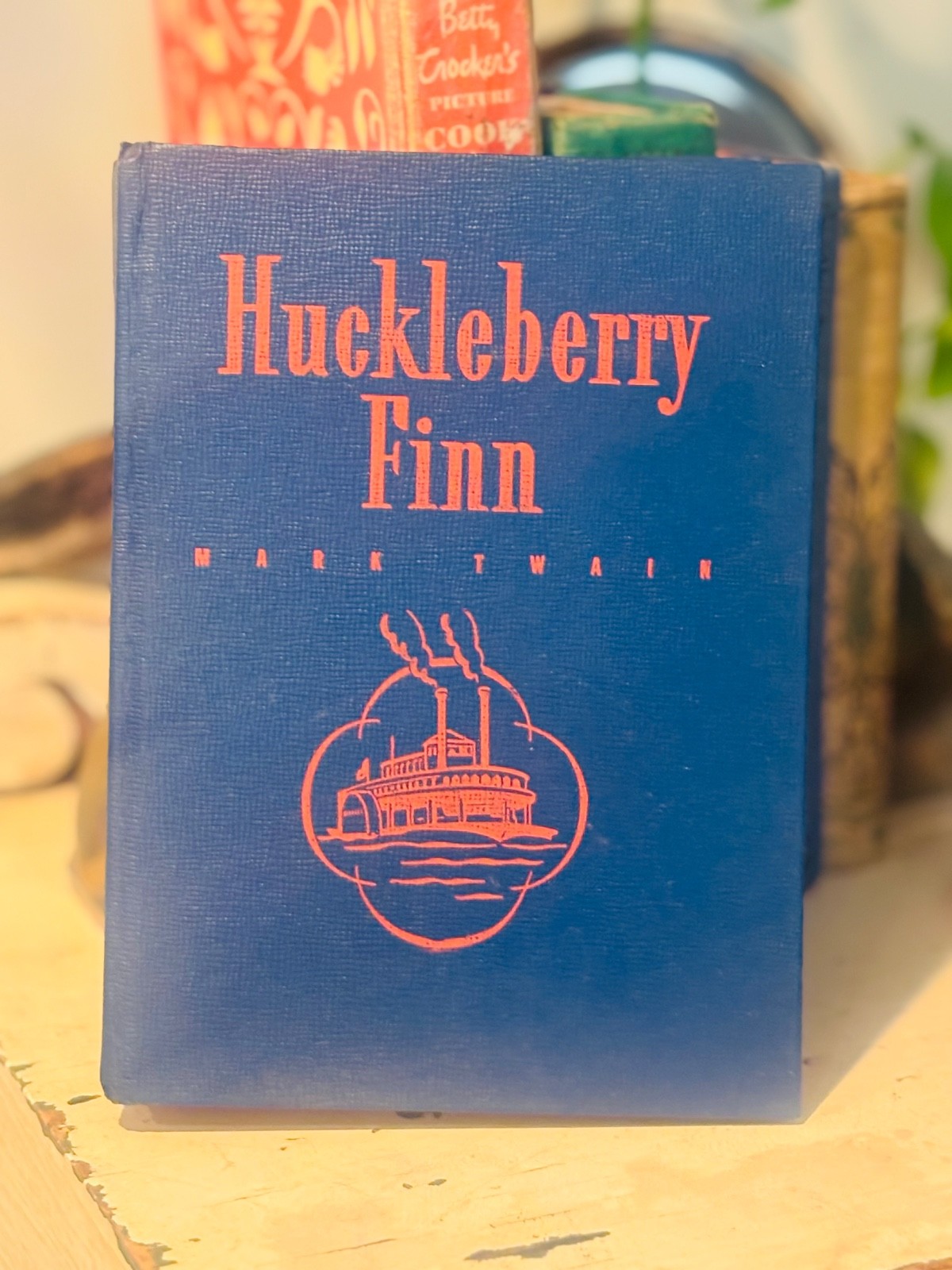 VTG Huckleberry Finn by Mark Twain Modern Abridged Edition (1941, Hardcover)