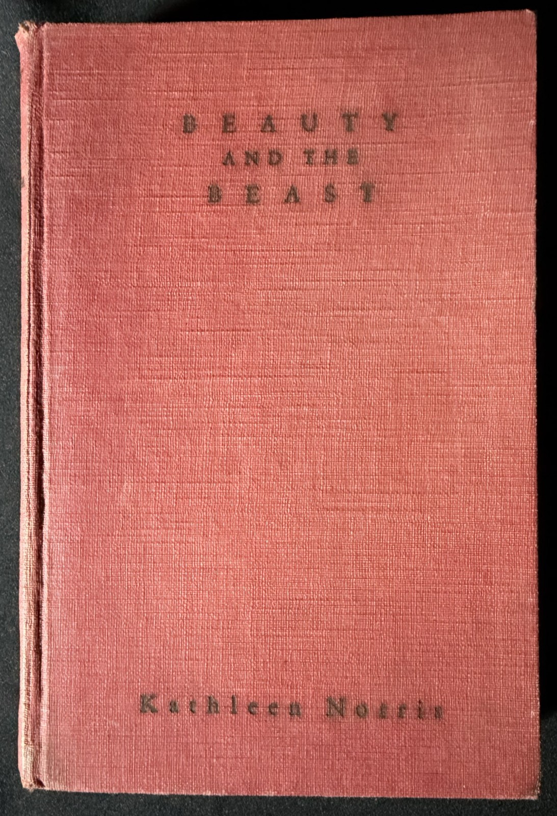 Antique Beauty and The Beast 1928 HC Kathleen Norris, A L Burt, RARE