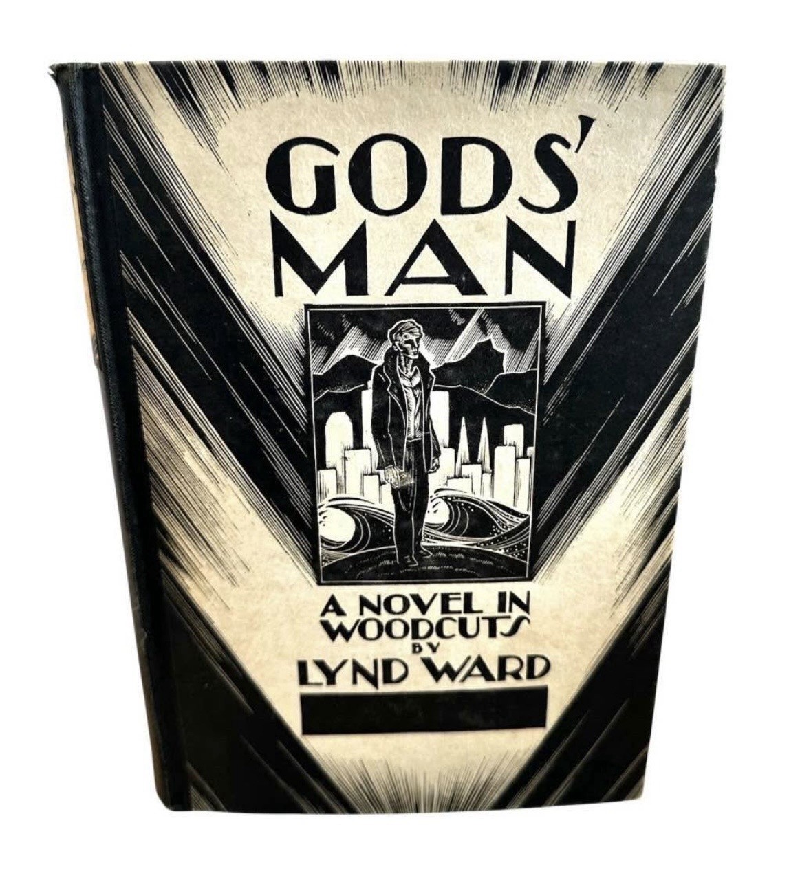 Lynd Ward Gods‘ Man A Novel Book in Woodcuts 1929 1st Edition 4th Printing