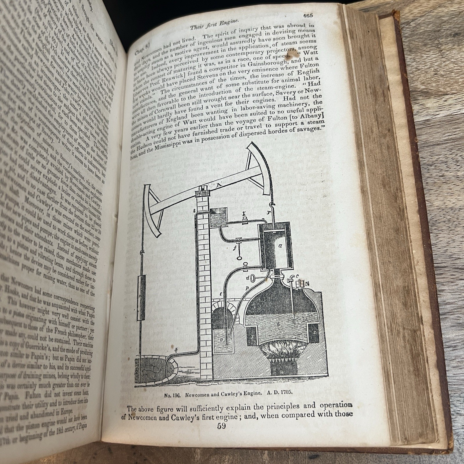 1847 Ewbank Descriptive & Historical Account of Hydraulic Other Machines Leather