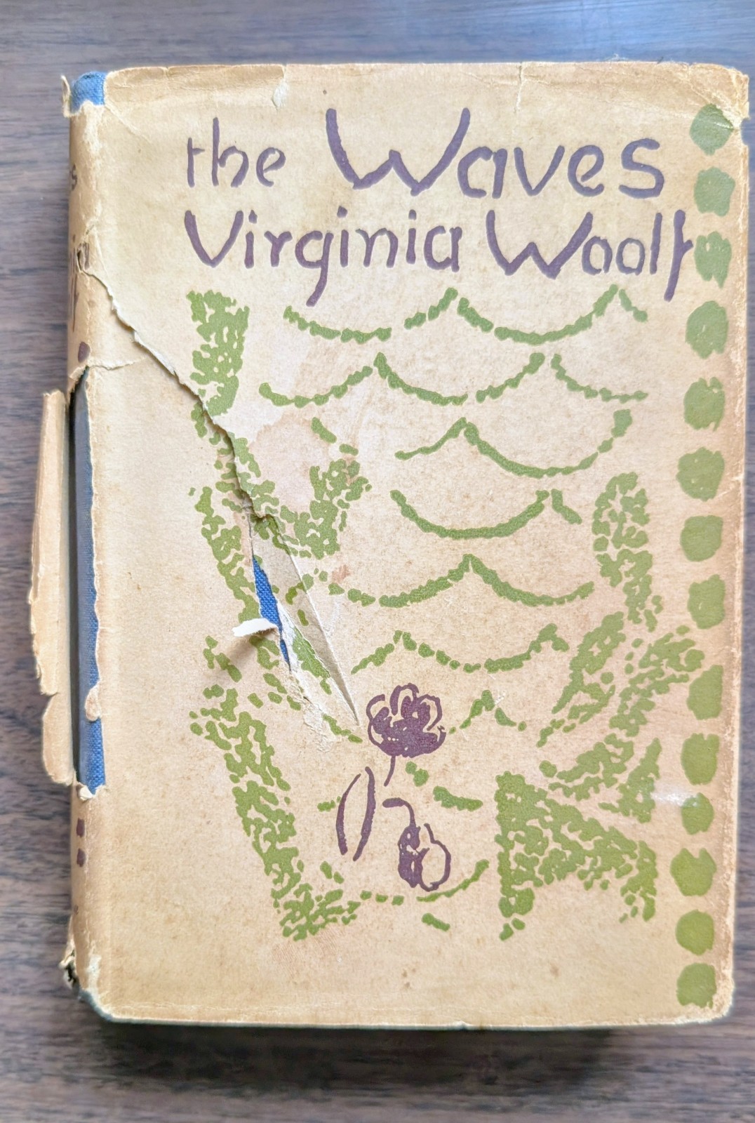 Virginia Woolf 1st US Ed 1931 With Worn Dust Cover