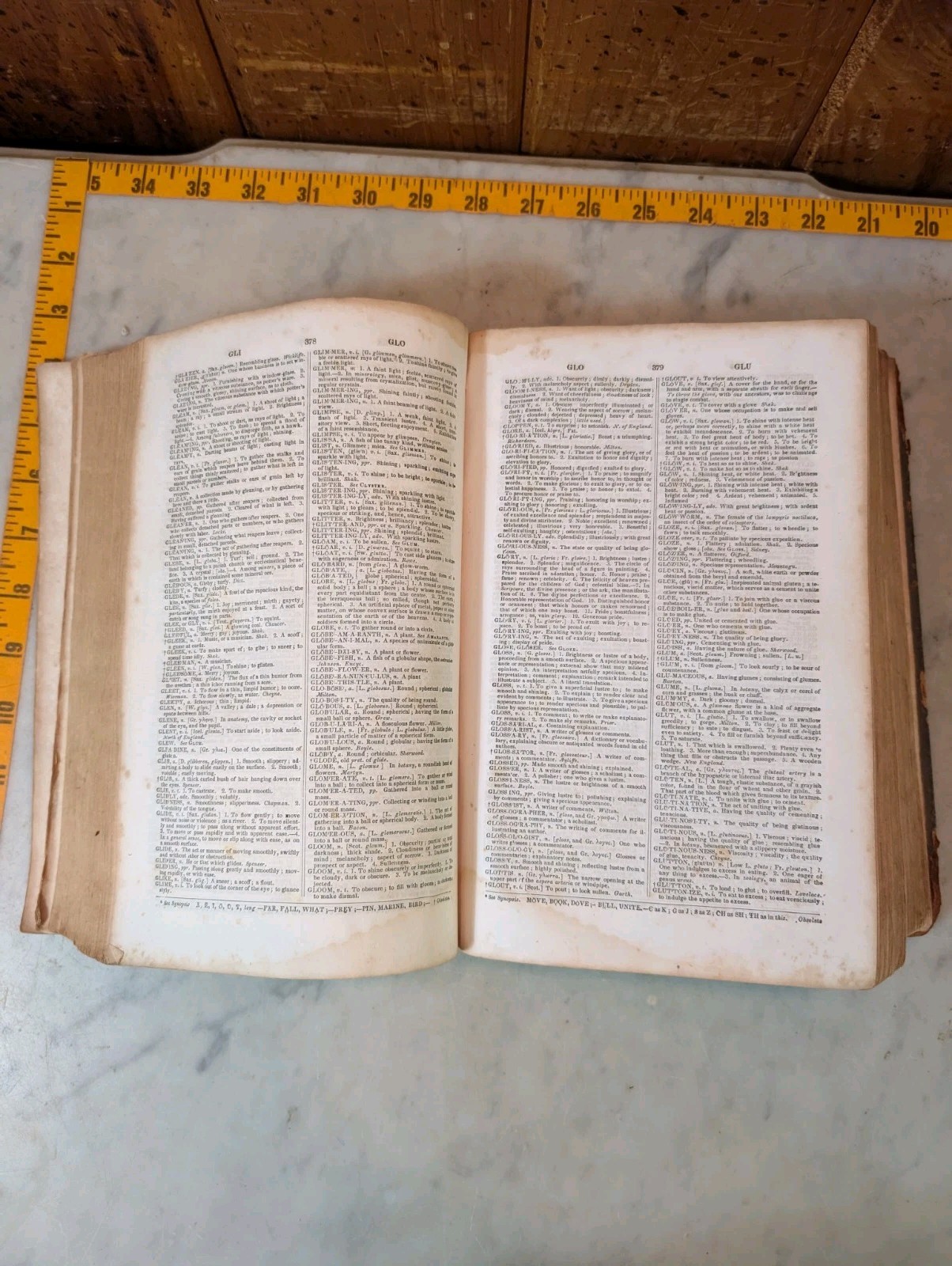 An American Dictionary Noah Webster ’s 1846 Harper & Brothers Abridged Antique