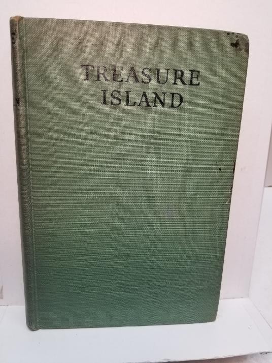 Treasure Island Robert Louis Stevenson Vintage 1924 Saalfield Publishing HB