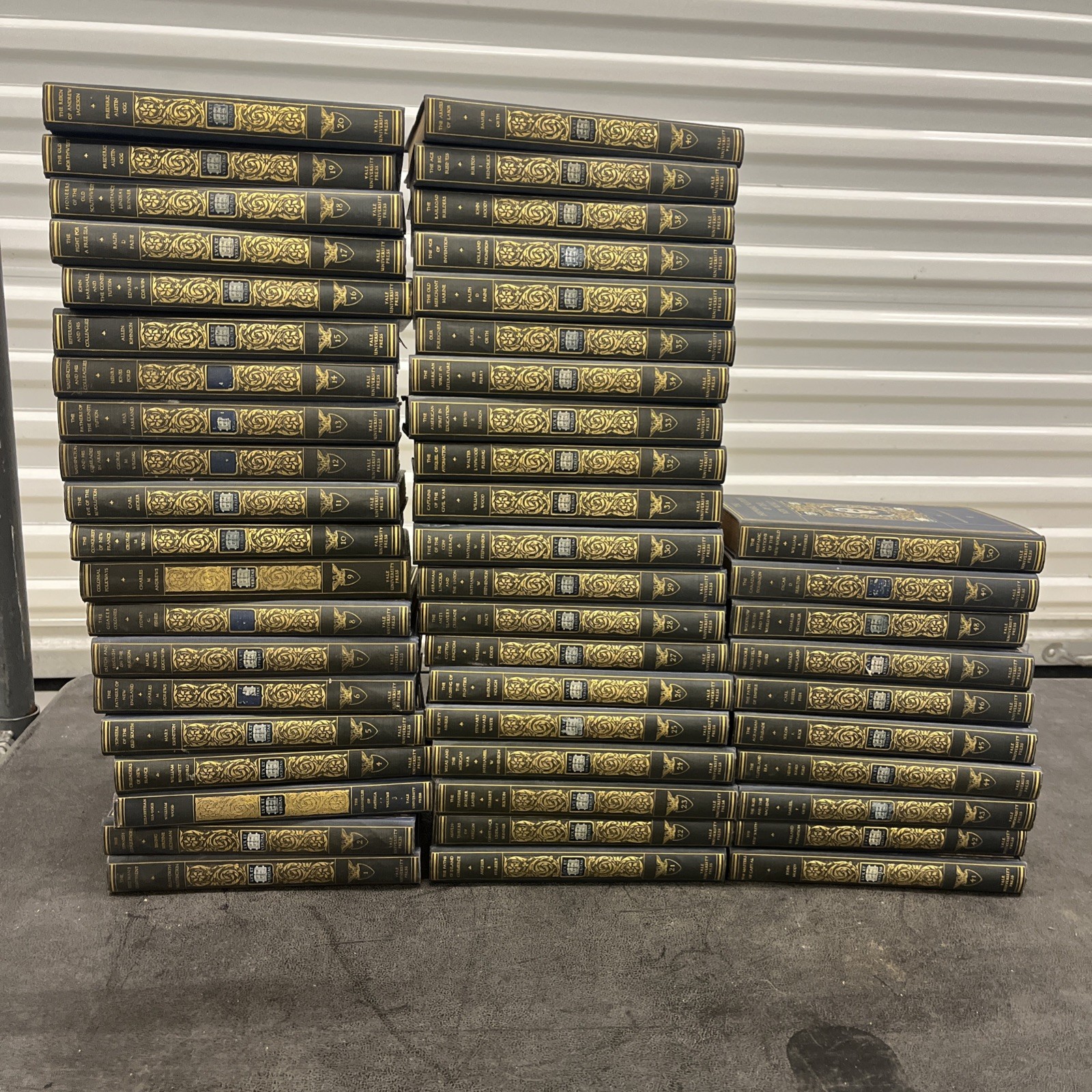 The Chronicles of America Series. All 50 Volumes. 1919 Yale University Press.