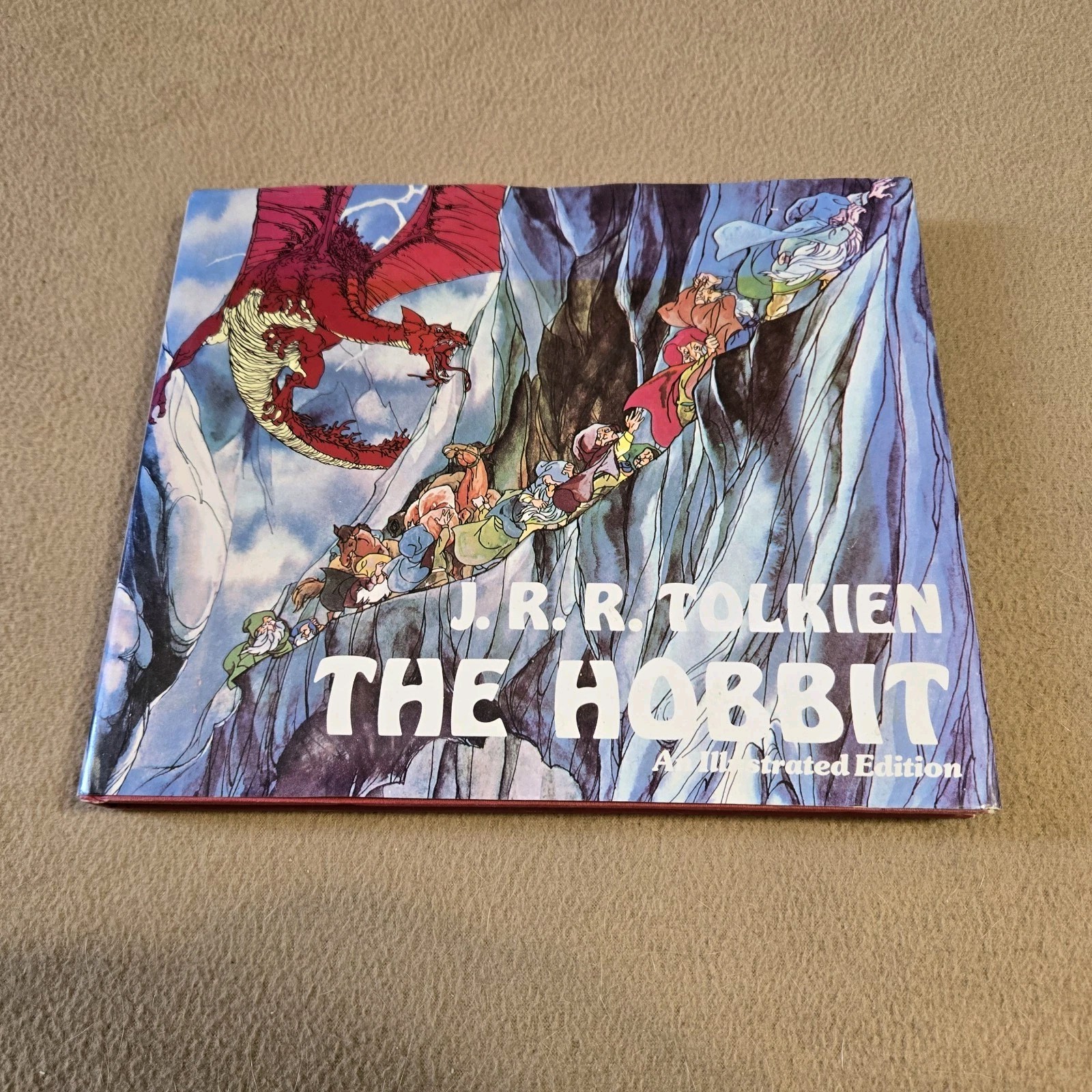 The Hobbit, J.R.R. Tolkien, Galahad Books, 1993, HC/DJ, Rankin and Bass