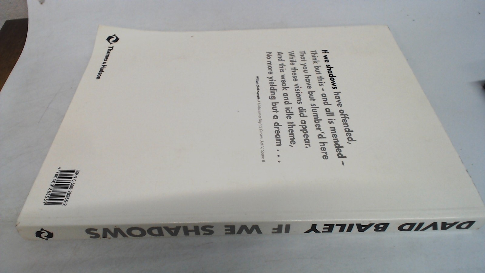David Bailey: If We Shadows, Bailey, David, Thames and Hudson Ltd