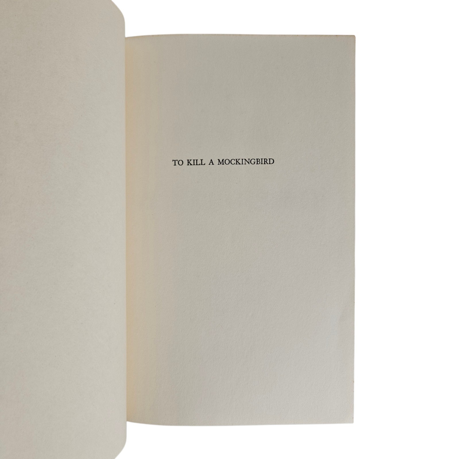 To Kill a Mockingbird – 4th Impression / 1st Edition – Harper Lee – 1960 – first