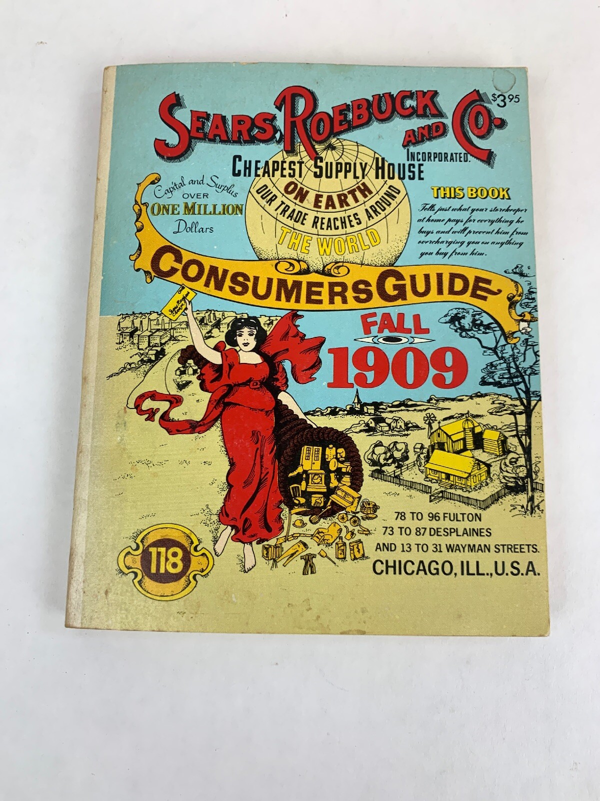 Sears, Roebuck and Co. Consumer’s Guide Fall 1909 Ventura Books 1979 paperback