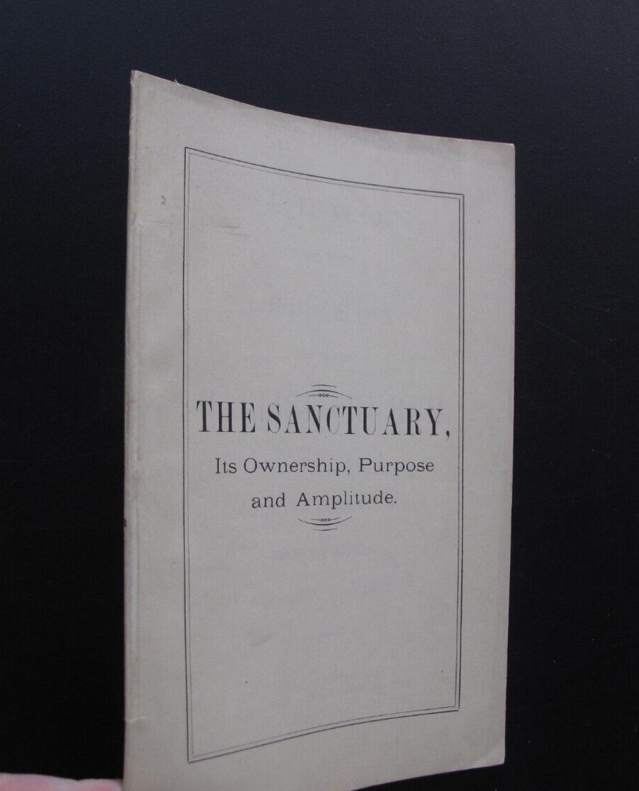 Religion Sermon Dedication of the Baptist Church Grand Rapids Michigan MI 1874
