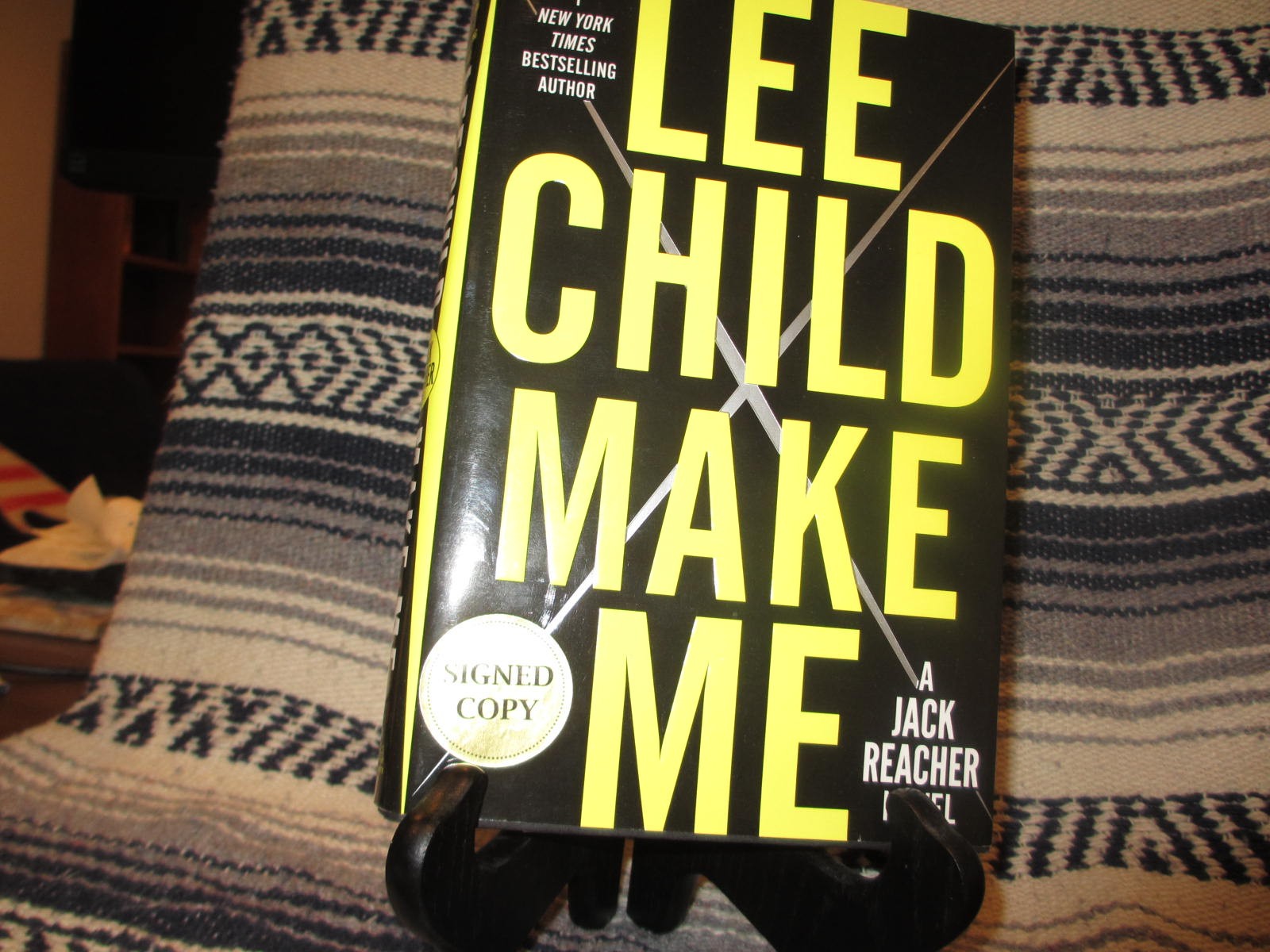 Make Me: Lee Child, Signed Hardcover; 1st/1st Edition [ A Jack Reacher Novel ]